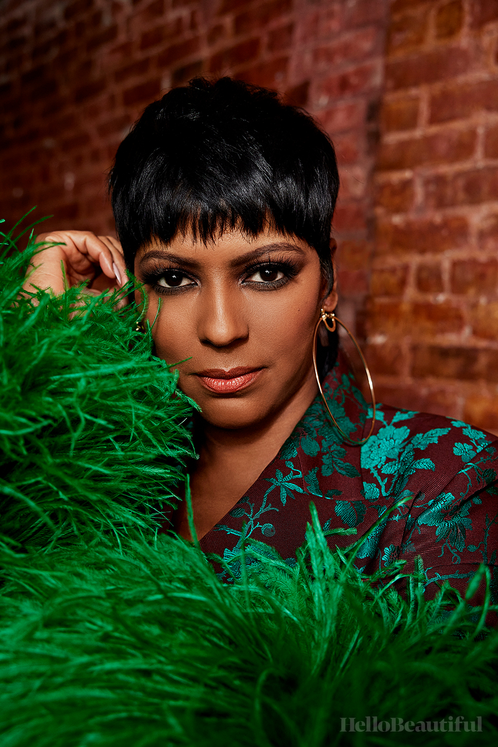 Tamron Hall For HelloBeautiful