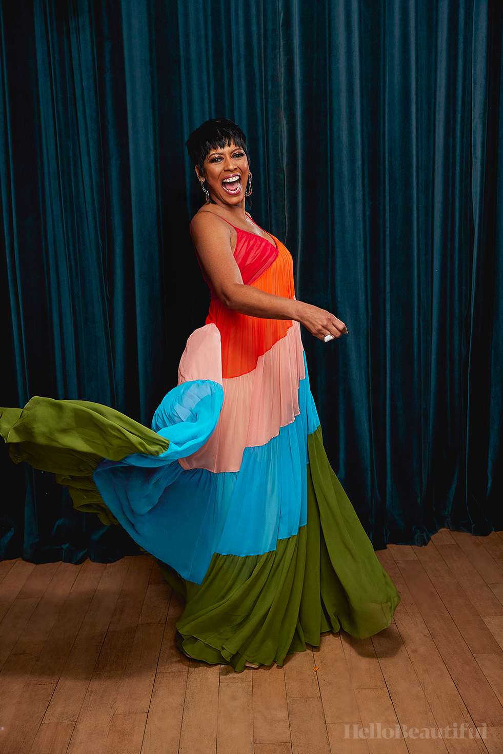 Tamron Hall For HelloBeautiful