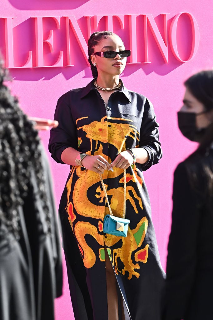 Valentino : Outside Arrivals - Paris Fashion Week - Womenswear F/W 2022-2023