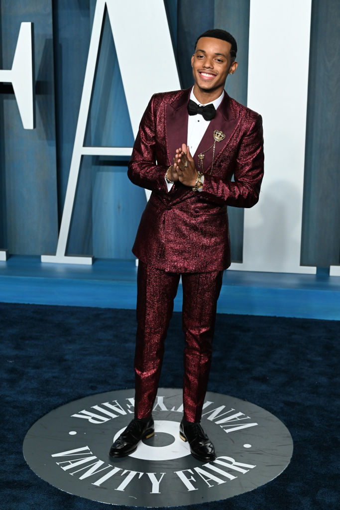 Jabari Banks In Dolce & Gabbana