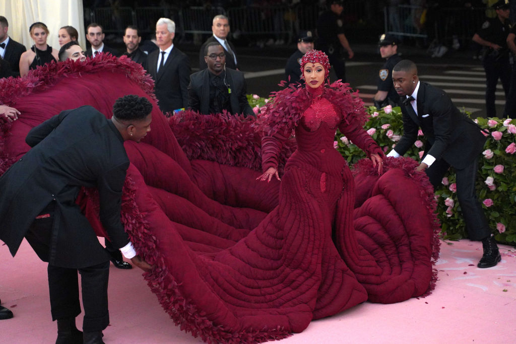 Cardi B at the 2019 Met Gala celebrating Camp: Notes On Fashion