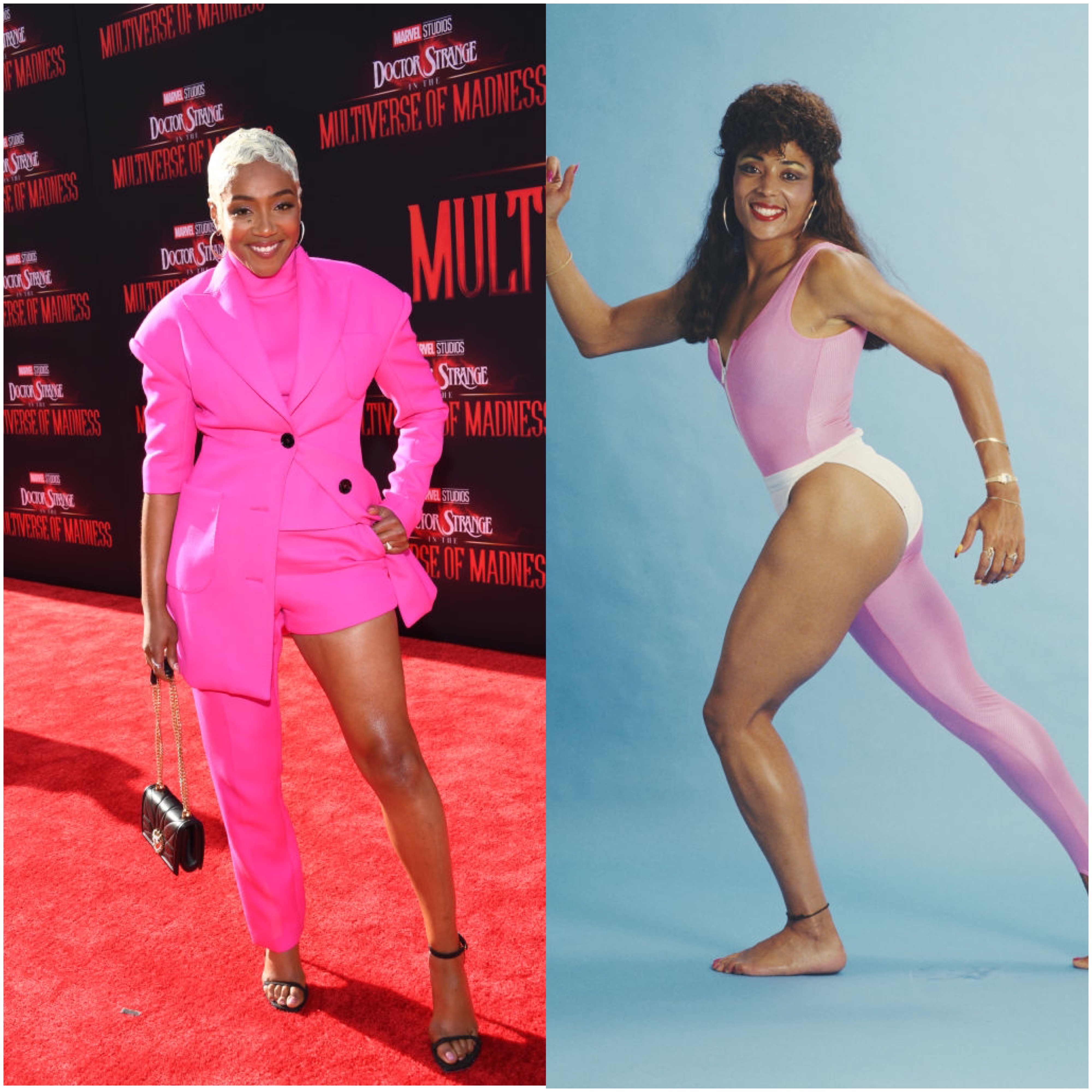 Tiffany Haddish and Florence Griffith joyner