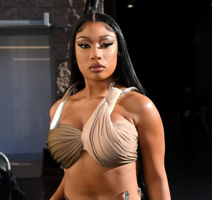 Megan Thee Stallion at the 2022 Billboard Music Awards - Backstage