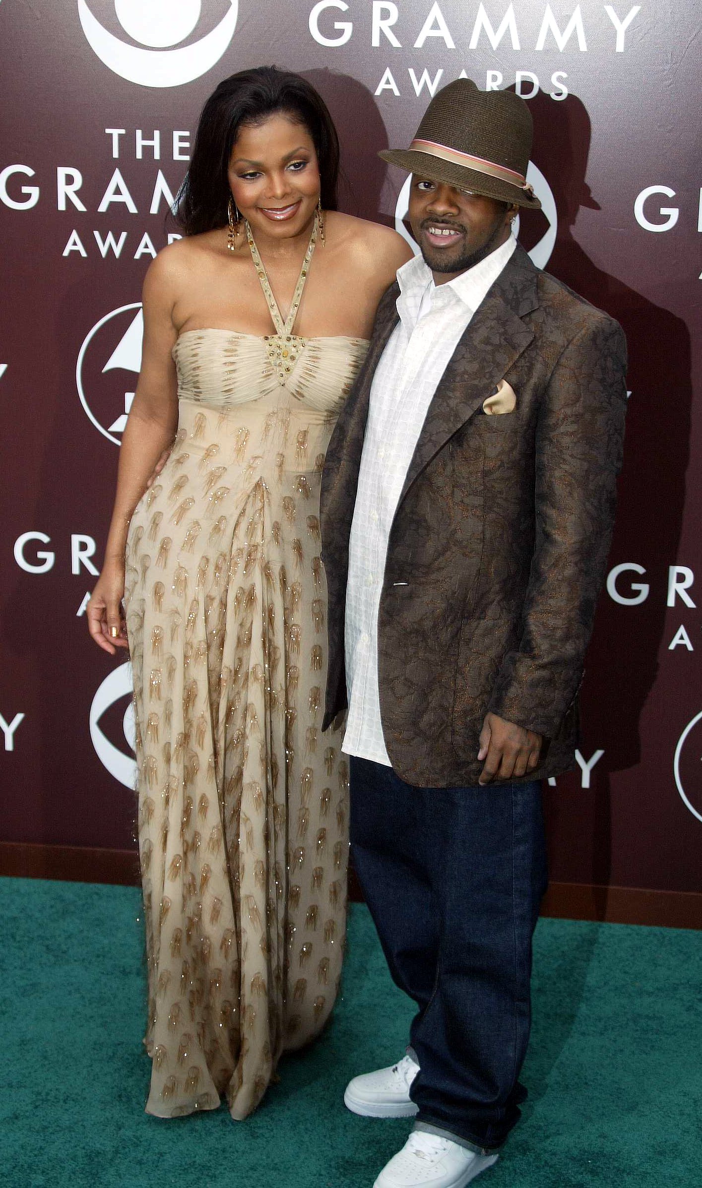 Janet Jackson at the 47th Annual Grammy Awards