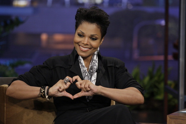 Janet Jackson at the Tonight Show with Jay Leno