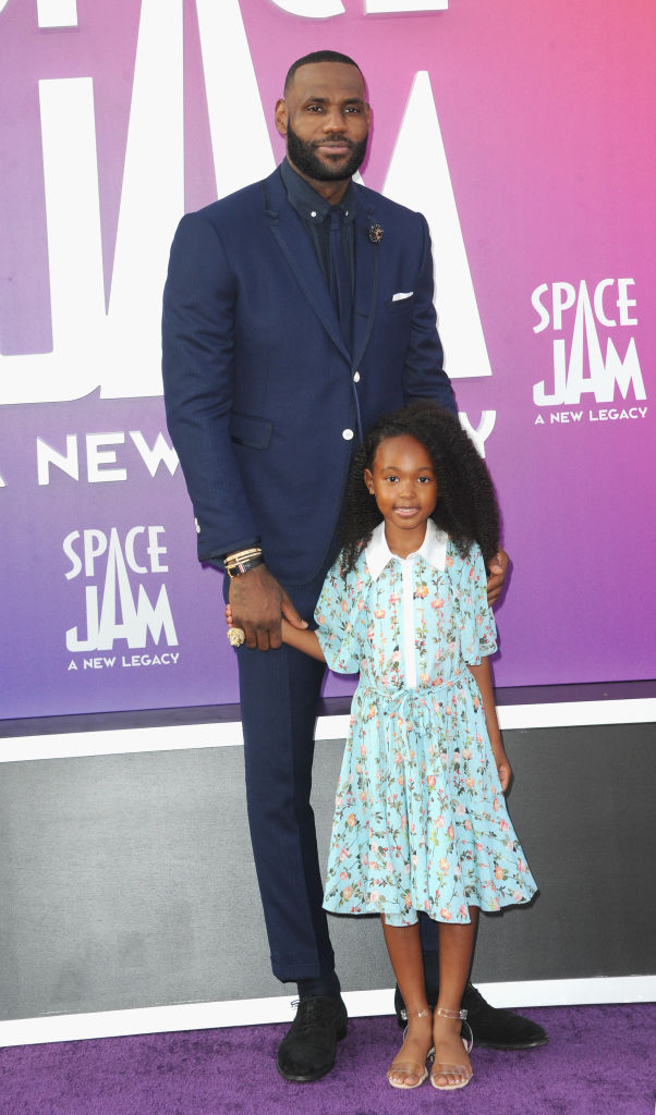 Lebron James And Zhuri James