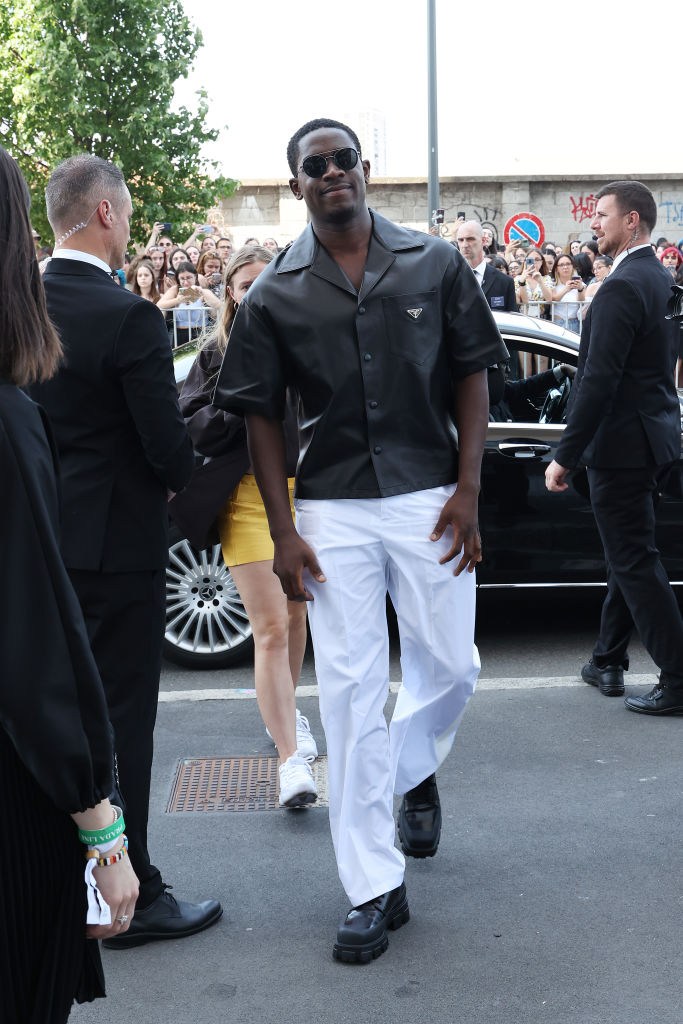 Damson Idris Prada - Arrivals - Milan Fashion Week S/S 2023