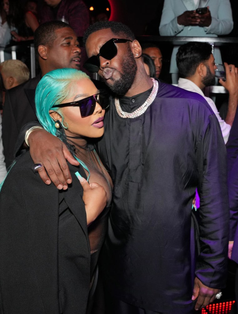 Lil' Kim and Diddy