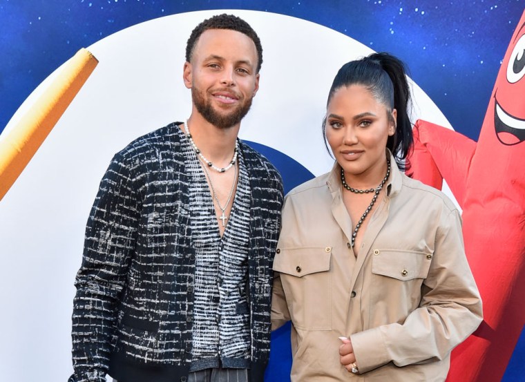 Steph and Ayesha Curry