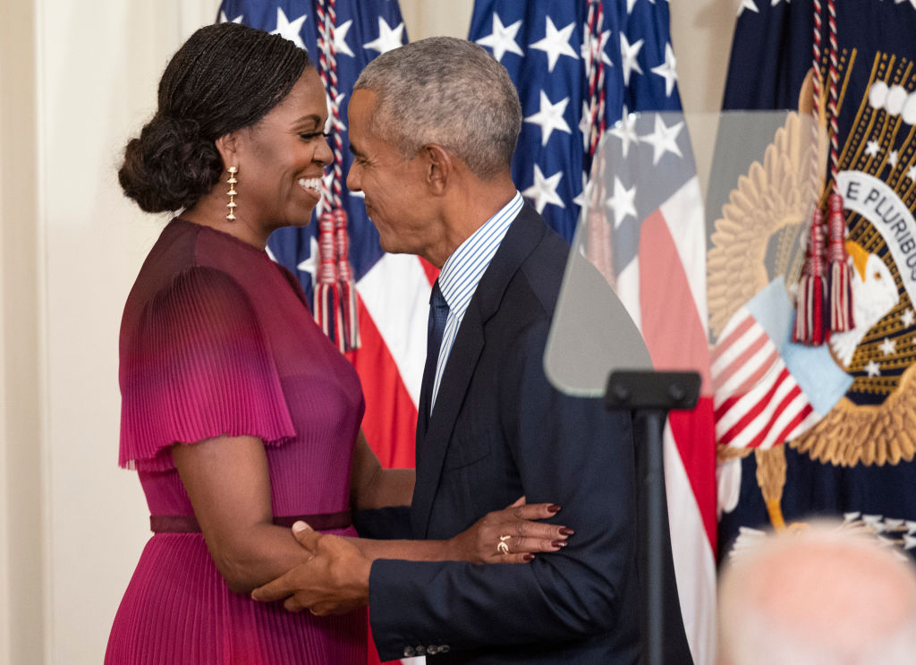 Michelle and Barack Obama
