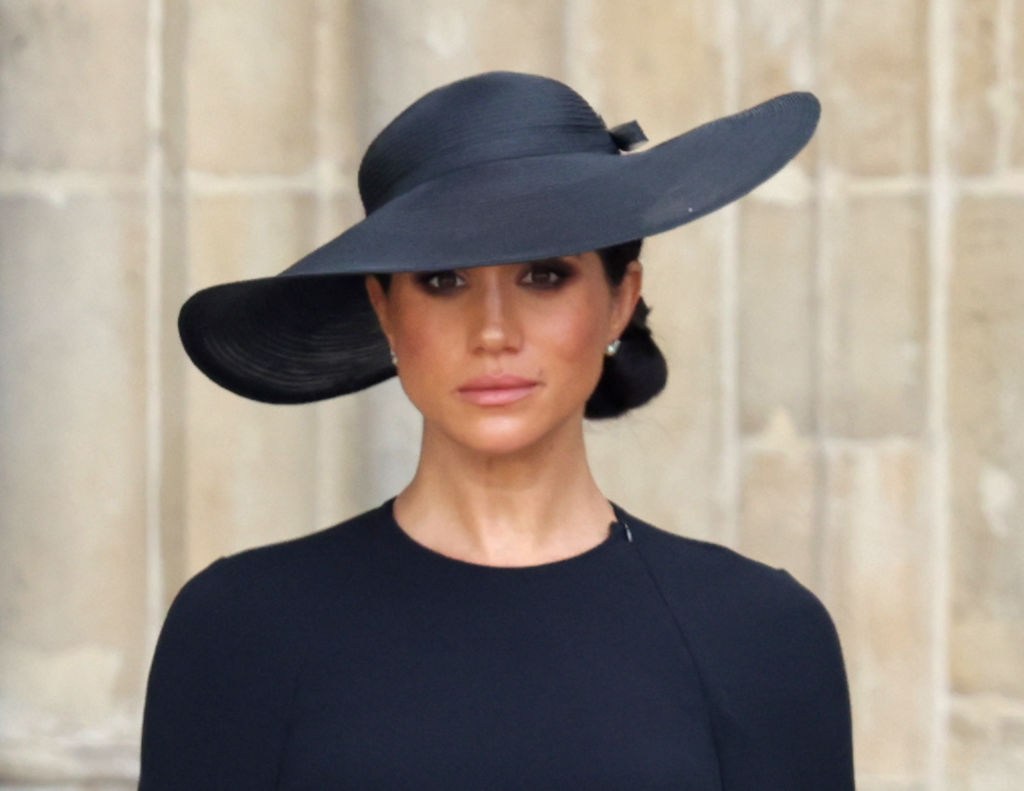 Meghan Markle dress at the queen's funeral