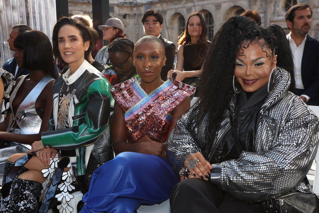Louis Vuitton : Front Row - Paris Fashion Week - Womenswear Spring/Summer 2023
