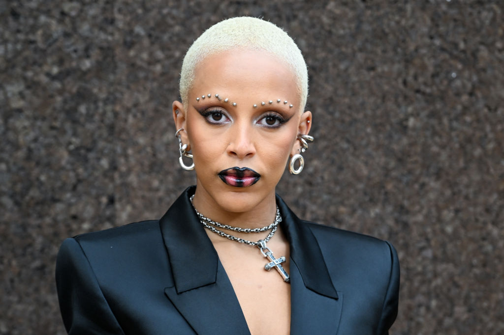 Doja Cat At The Givenchy Show During Paris Fashion Week
