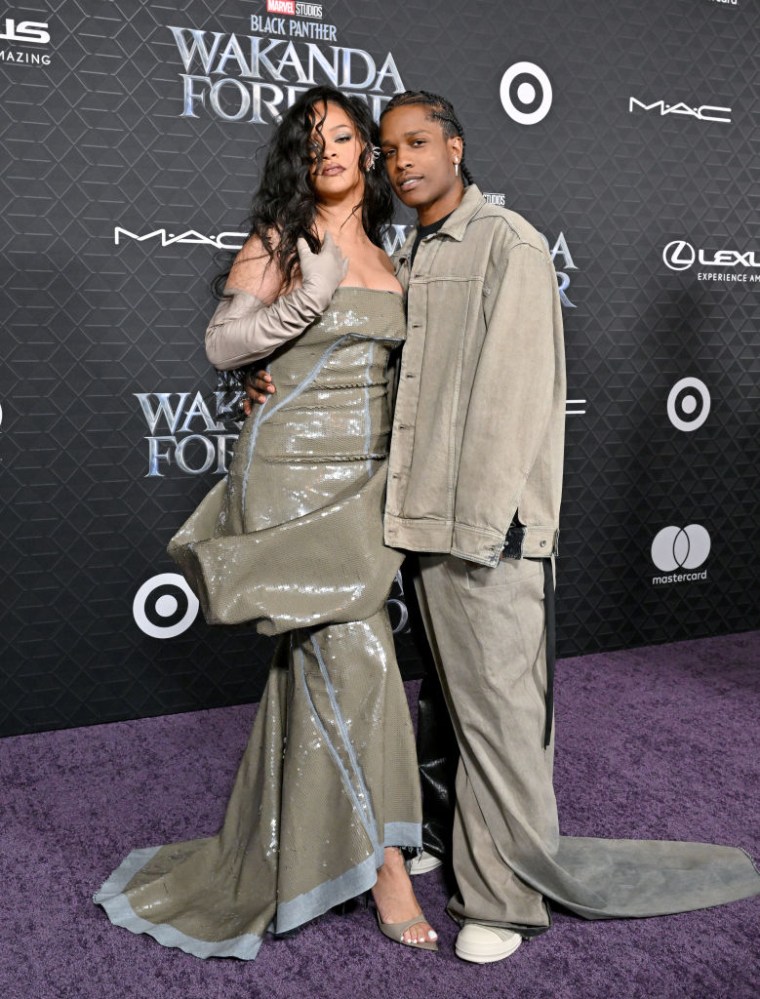 Rihanna and A$AP Rocky
