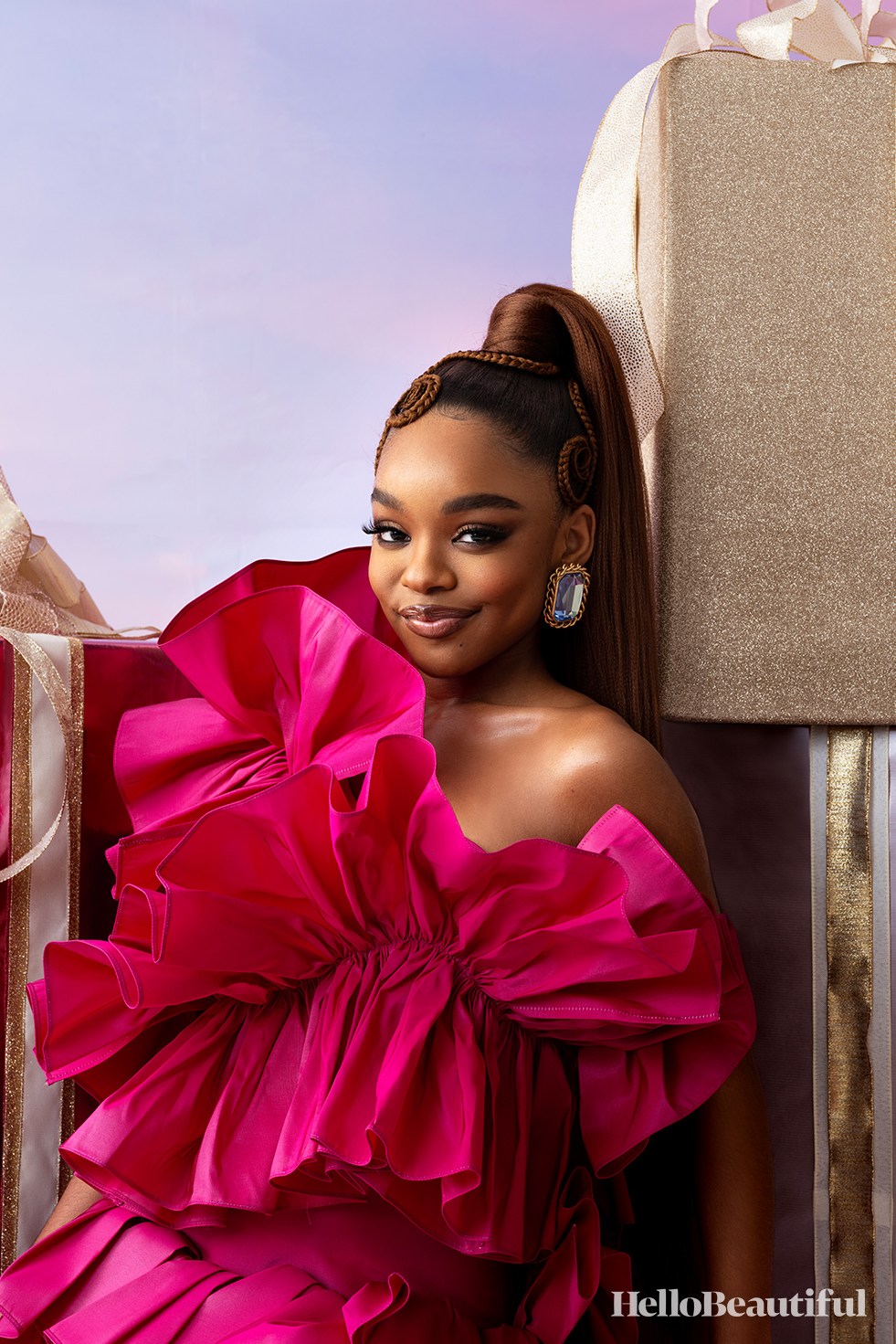 Marsai Martin Holiday Cover