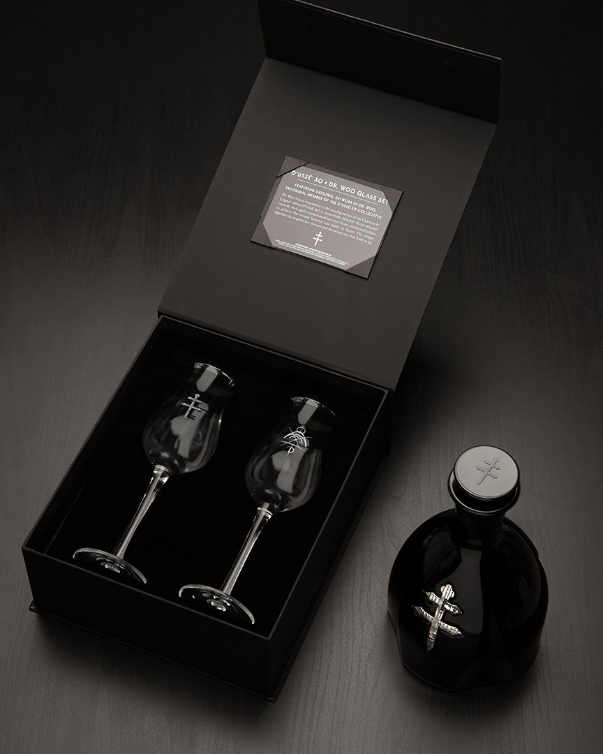 D’USSÉ XO Cognac x Dr. Woo Tulip Glass Set