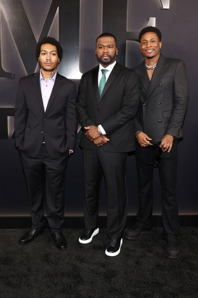 Demetrius Flenory Jr, 50 Cent and Da'Vinchi