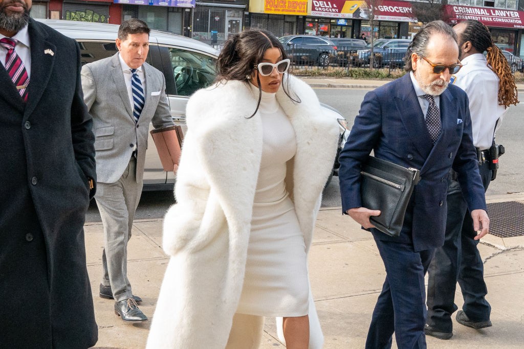 Cardi B Appears In Queens Court After Misdemeanor Guilty Plea In September