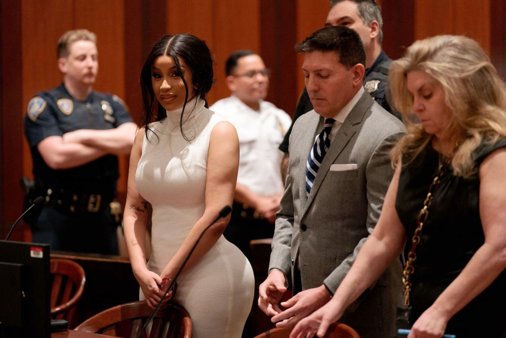 Cardi B Appears In Queens Court After Misdemeanor Guilty Plea In September