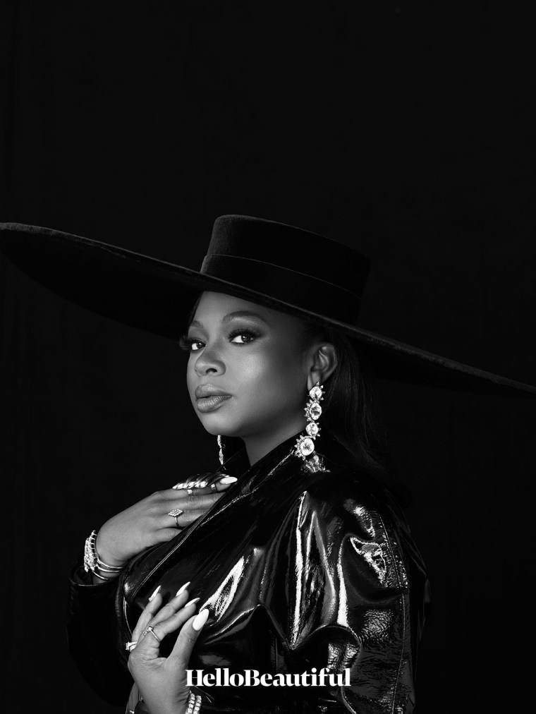 Naturi Naughton HelloBeautiful January 2023 Cover