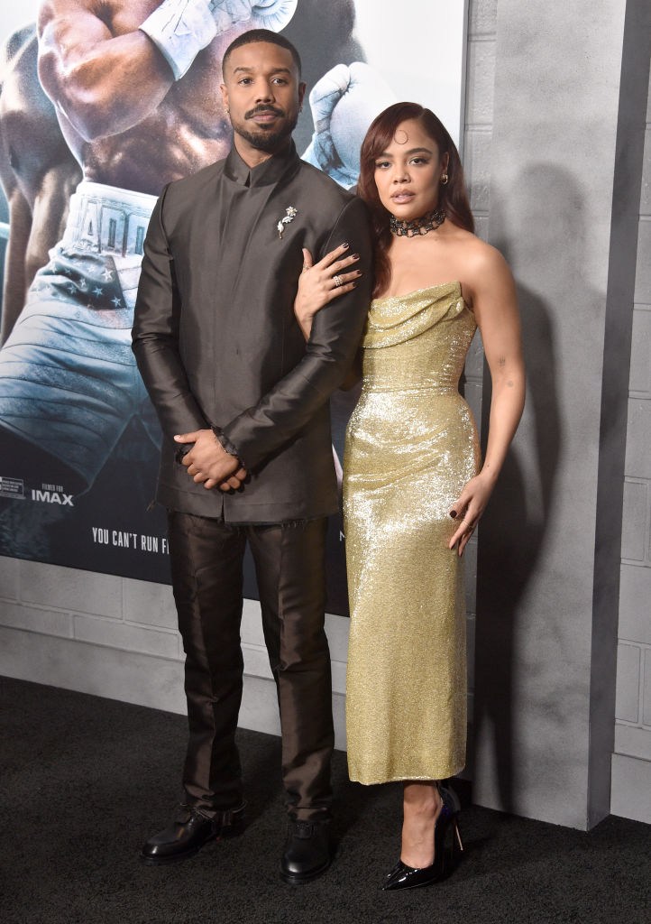 tessa thompson and michael b. jordan