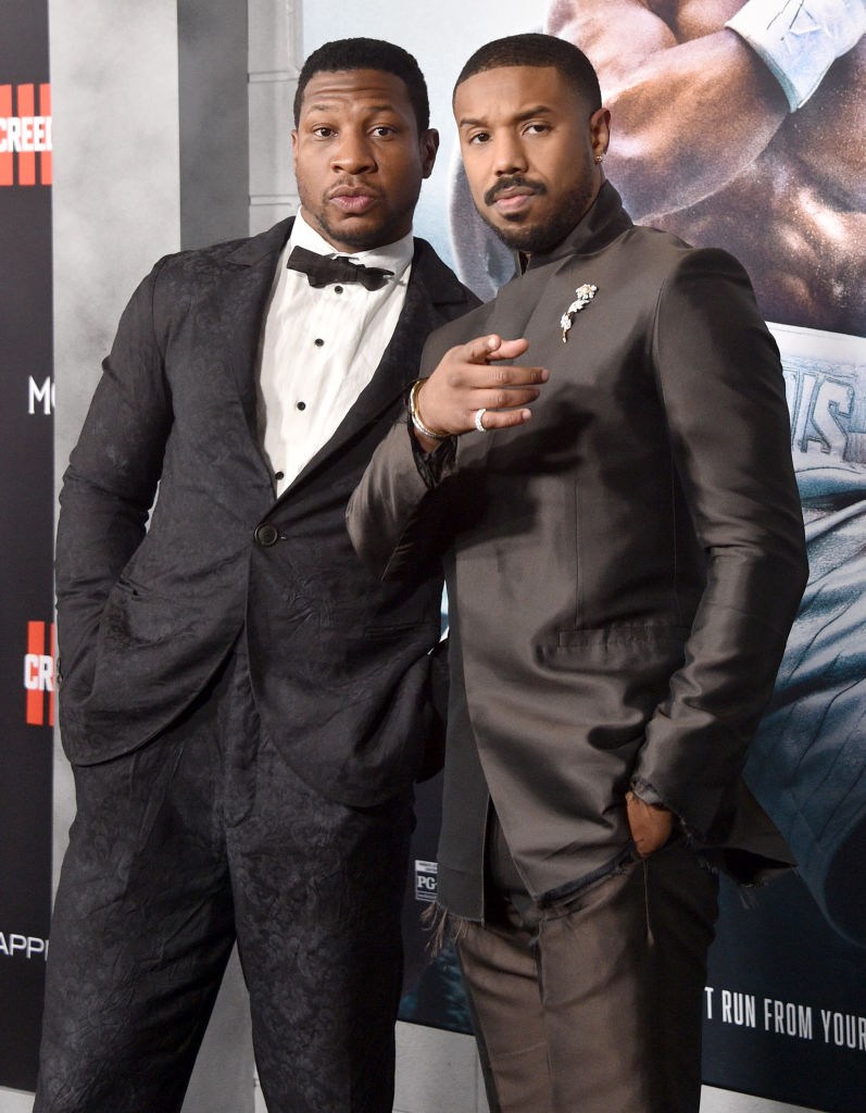 Michael B jordan and Jonathan majors