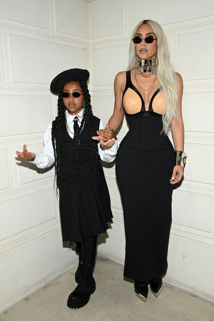 Kim Kardashian and North West