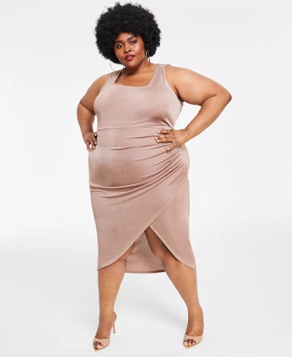 Bodycon Ruched Dress