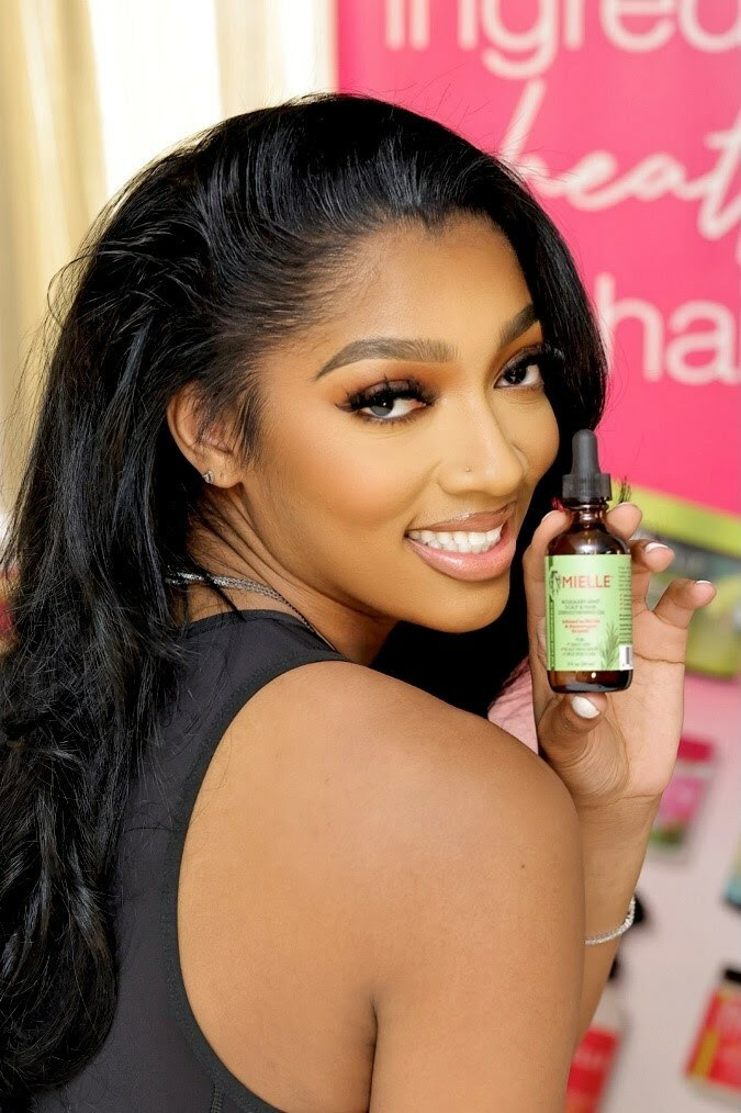 Angel Reese Mielle Organics beauty ambassador deal