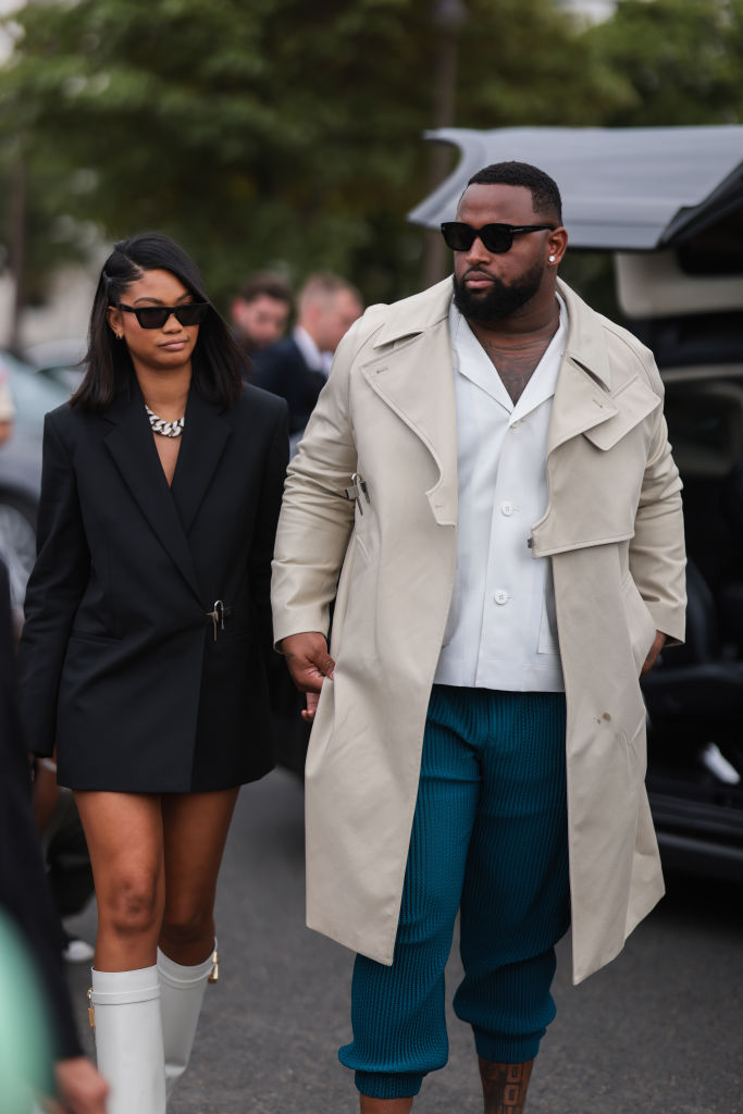 Chanel Iman and Davon Godchaux
