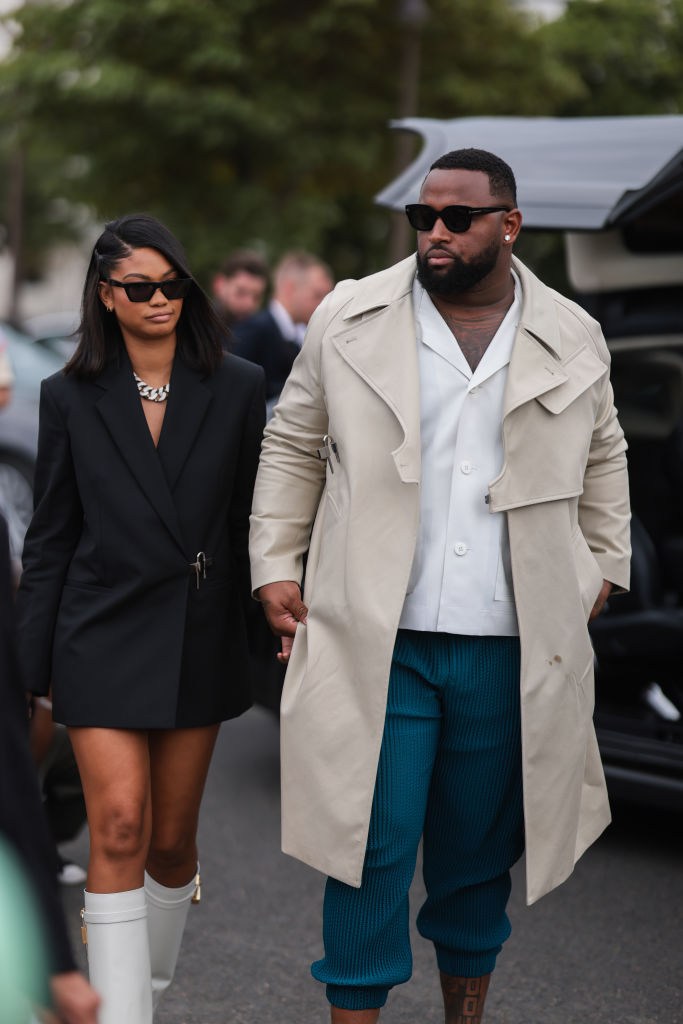 Chanel Iman and Davon Godchaux