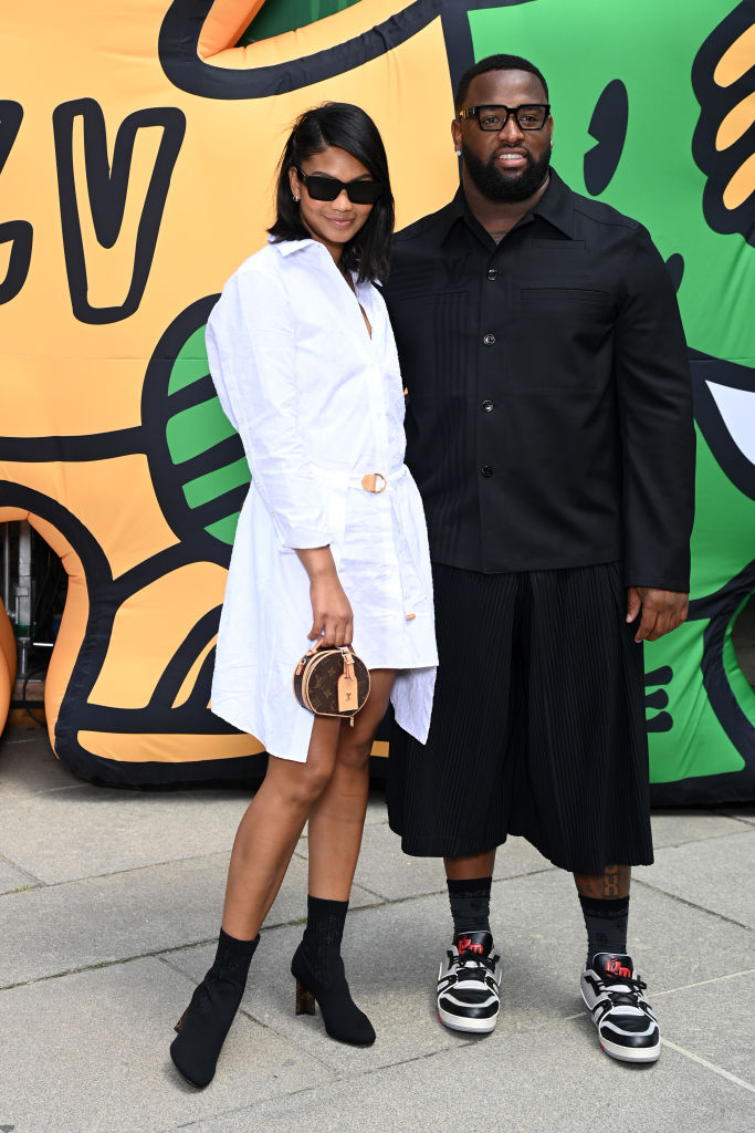 Chanel Iman and Davon Godchaux