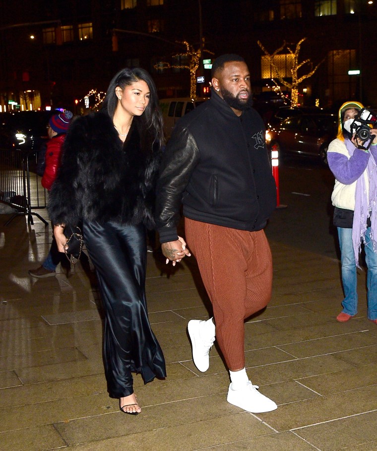 Chanel Iman and Davon Godchaux