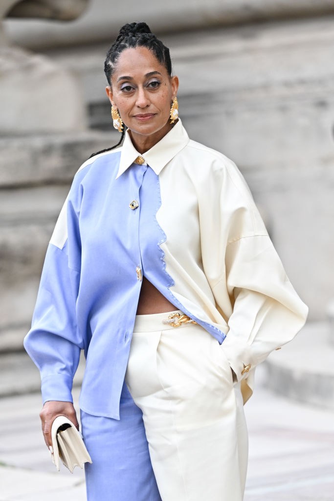 Schiaparelli : Outside Arrivals - Paris Fashion Week - Haute Couture Fall/Winter 2023/2024