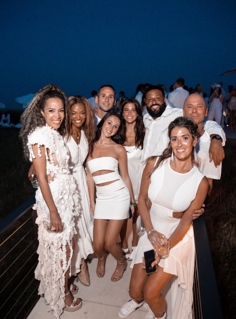CEO Michael Rubin and Camille Fishel All-White 4th Of July Party In The Hamptons
