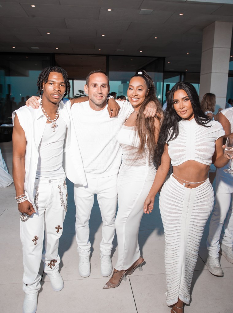 CEO Michael Rubin and Camille Fishel All-White 4th Of July Party In The Hamptons