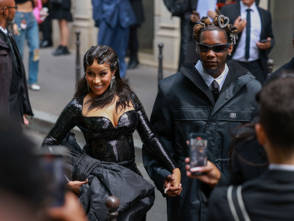 Cardi B in Balenciaga