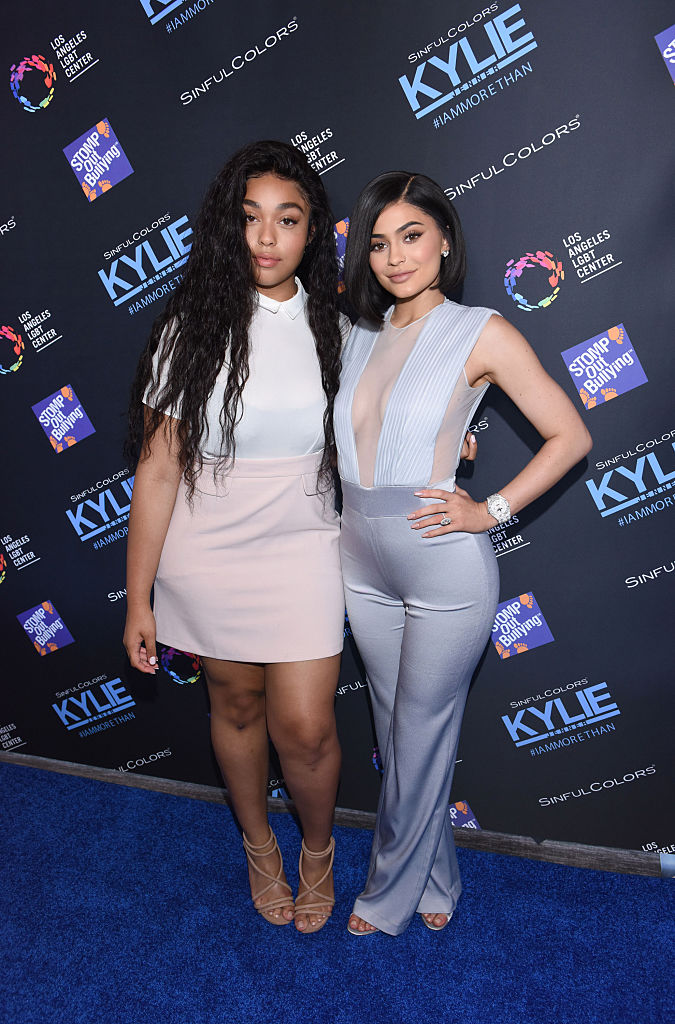 Jordyn Woods and Kylie Jenner