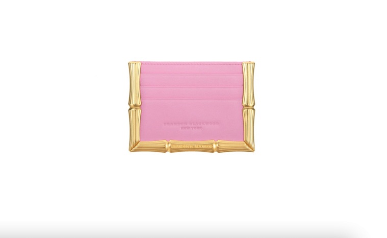 Bamboo Card Holder