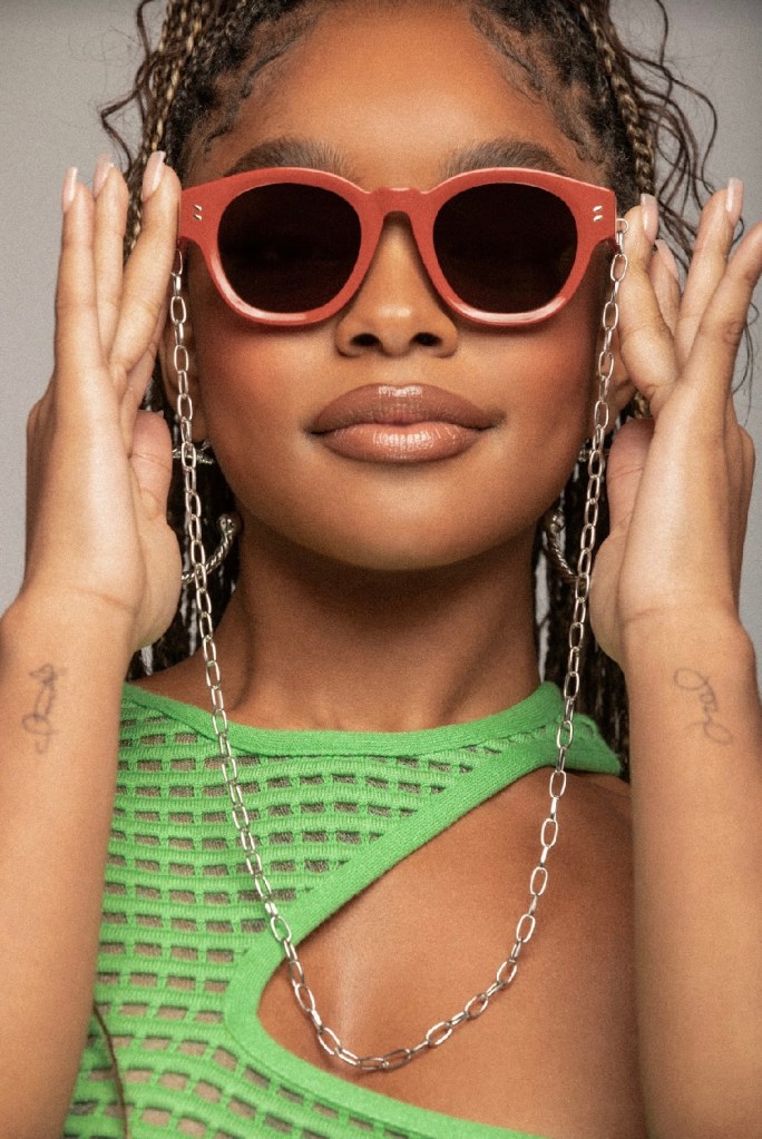 Marsai Martin And GlassesUSA.com Collaborate On A Chic Eyewear Collection