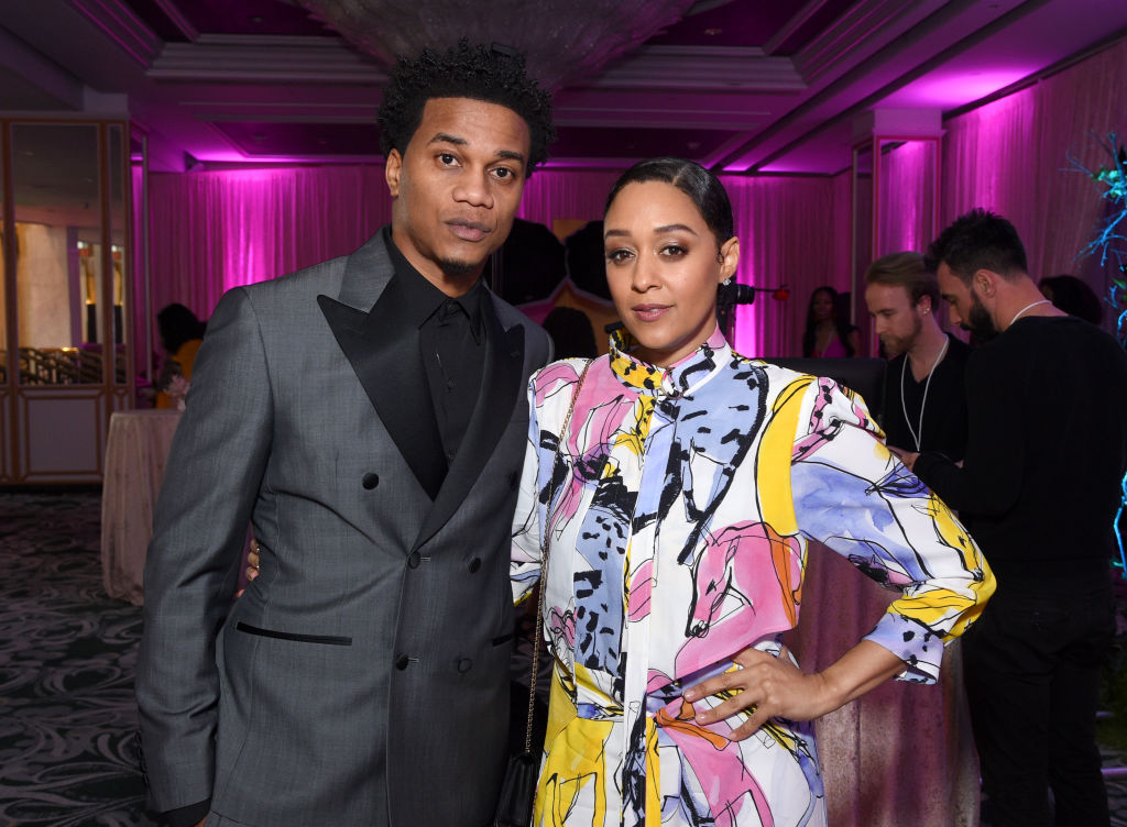 Tia Mowry-Hardrict and Cory Hardrict