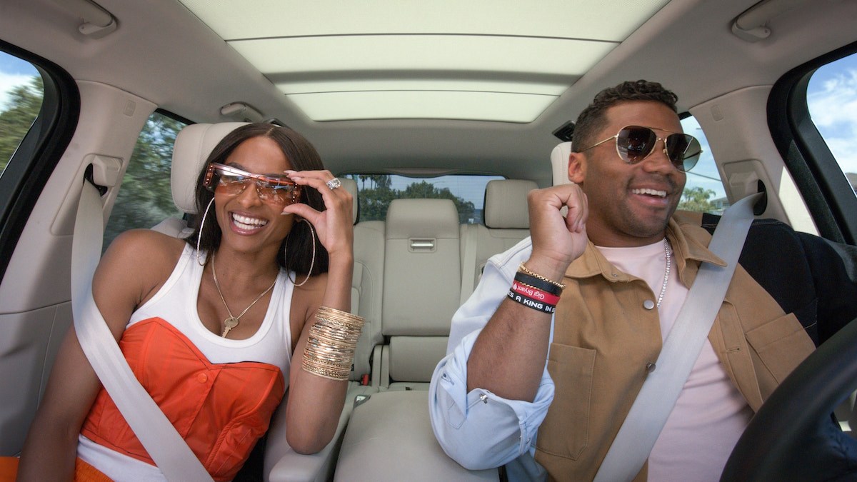 Ciara and Russell Wilson on 'Carpool Karaoke: The Series'