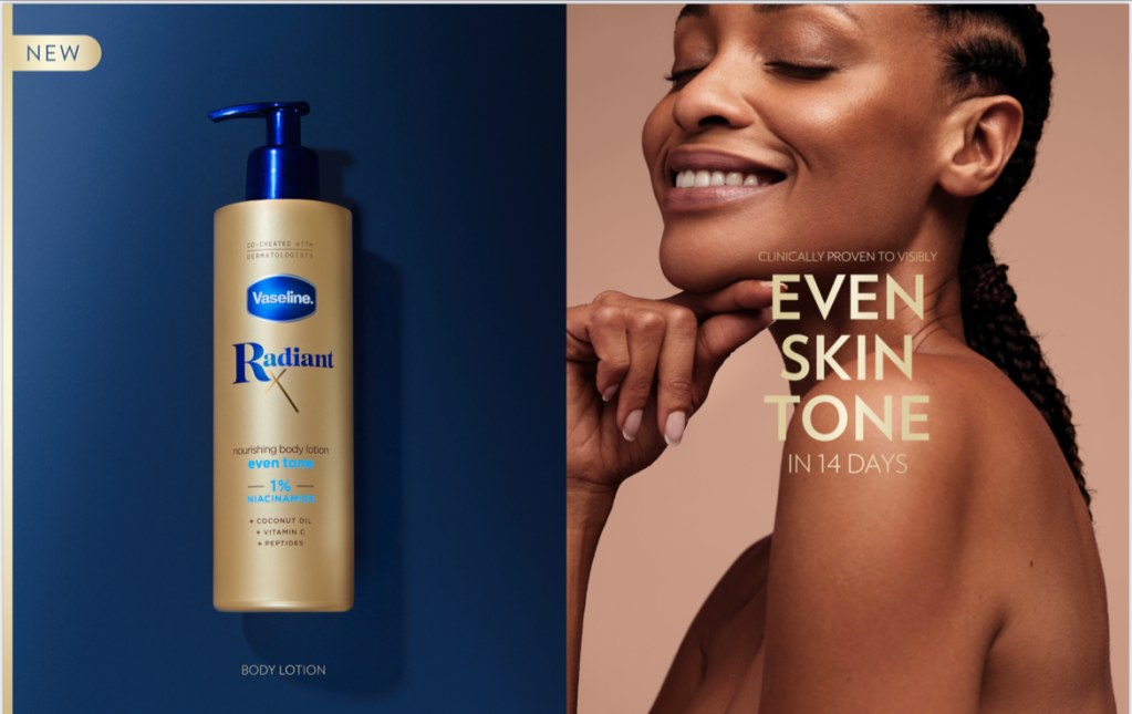 Vaseline Radiant X