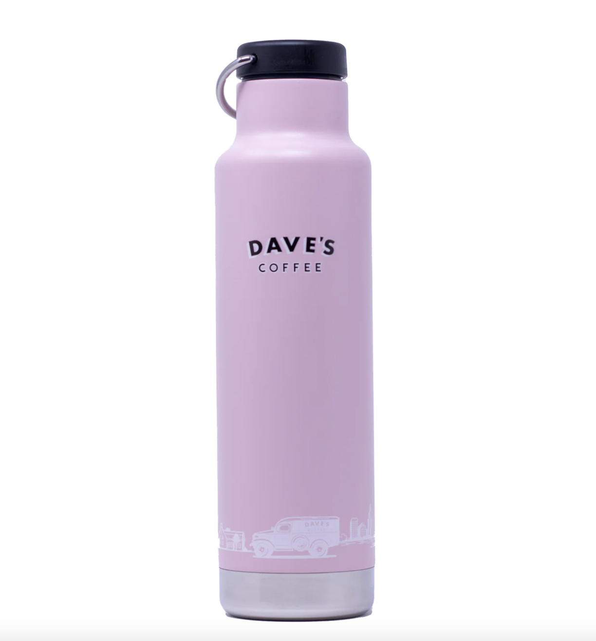 Dave's Coffee Limited Edition Breast Cancer Awareness Bottle