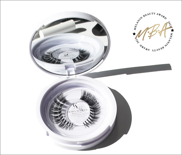 A close up Camara AUnique Beauty Lashes