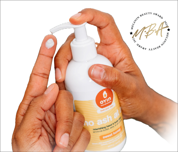 Oyin's Handmade NoAshAtAll  cocoa butter lotion