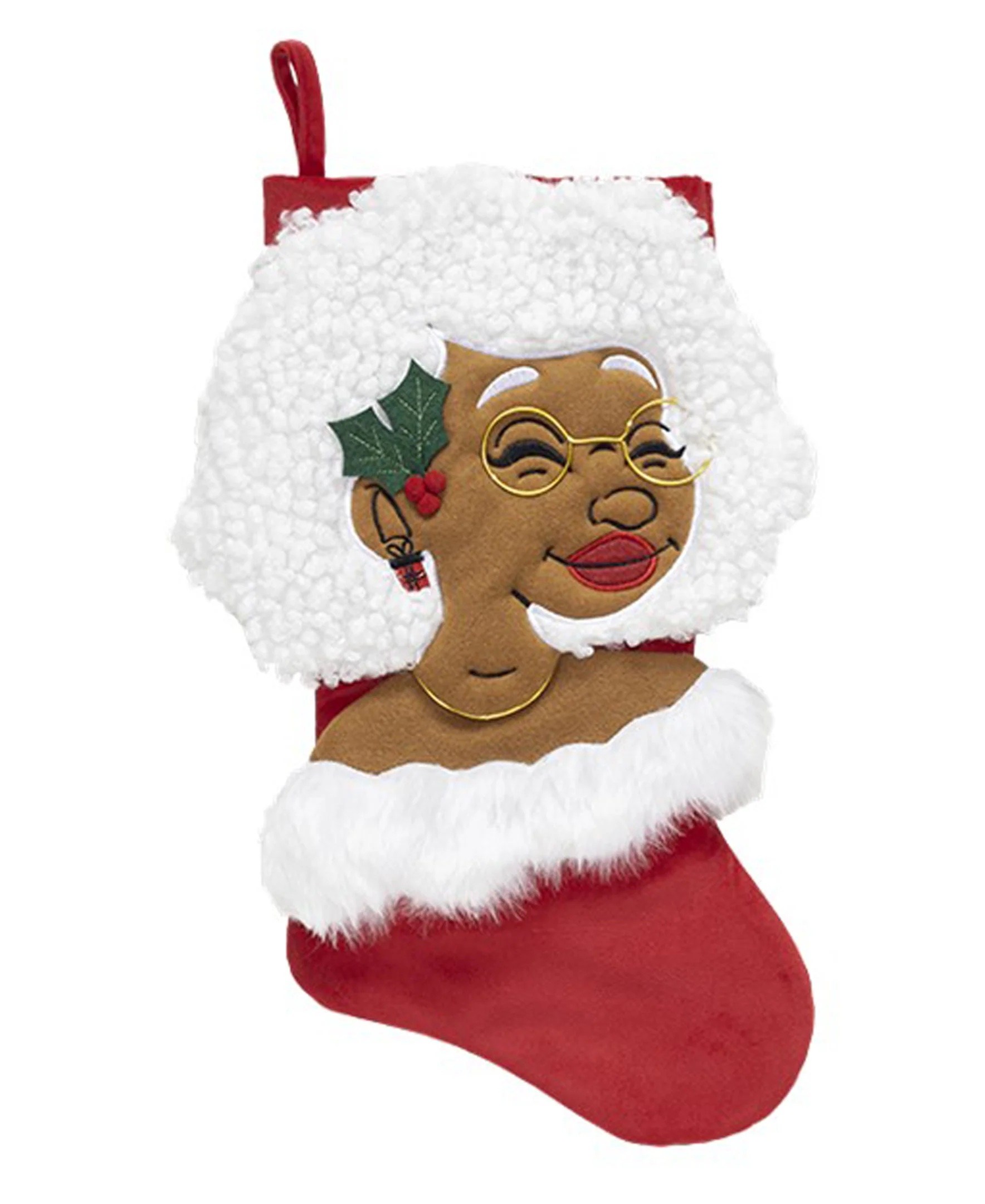 Woven Nana Klaus Stocking
