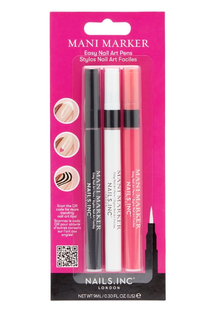 Mani Marker Nail Art Pen Trio