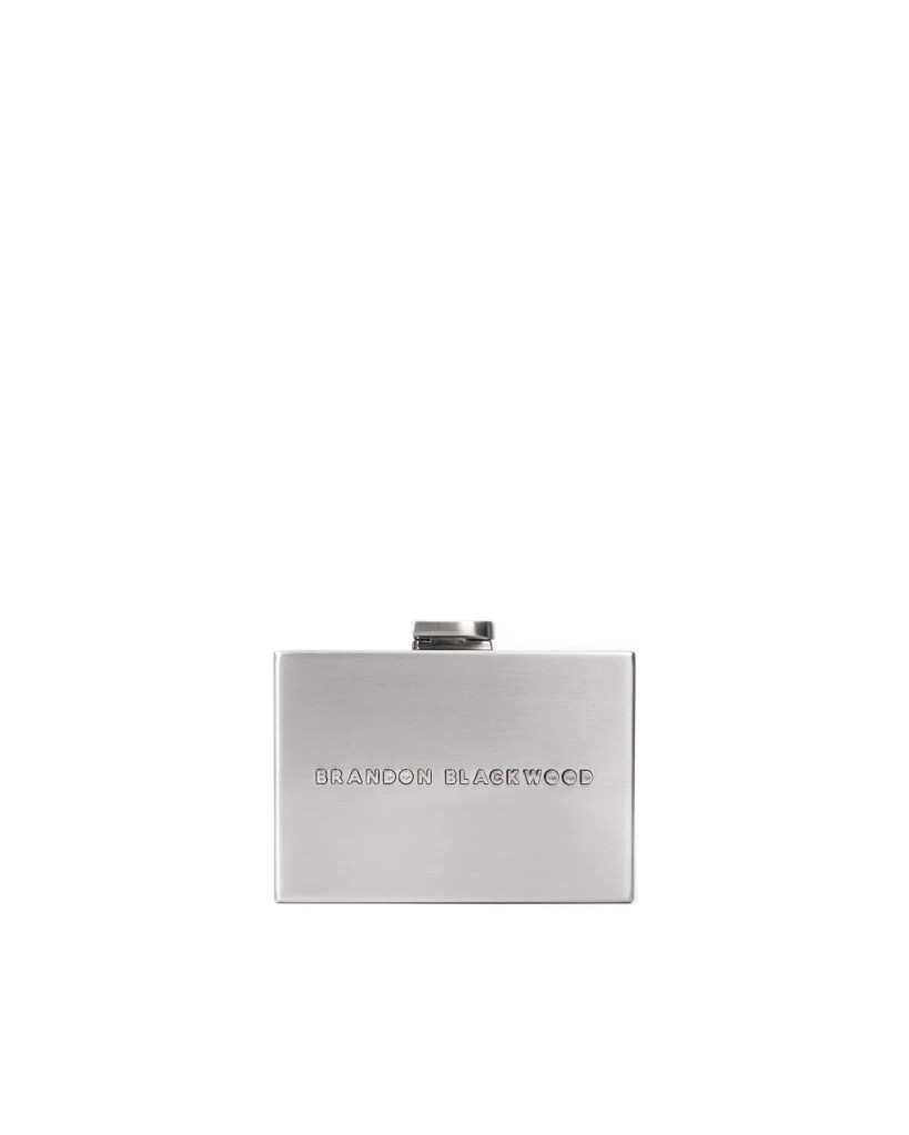 Brandon Blackwood Mini Metal Minaudière
