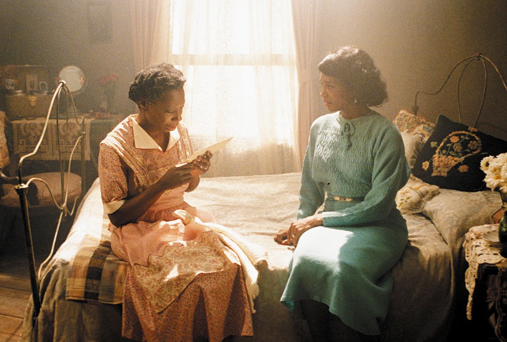 On the Set of "The Color Purple"